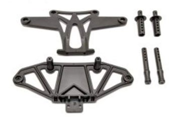 (image for) HOBAO HYPER VT FRONT BUMPER SET WITH BODY POST