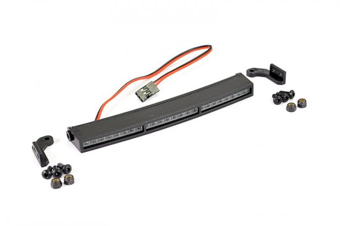 (image for) FASTRAX MOULDED CURVED ROOF 24 LED LIGHT BAR W/MOUNTS 118MM