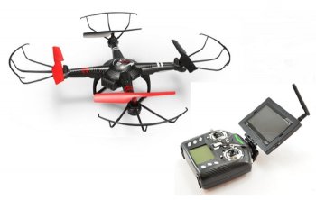 (image for) XK INNOVATIONS X260-A QUADCOPTER DRONE w/MINI FPV SCREEN & CAMER