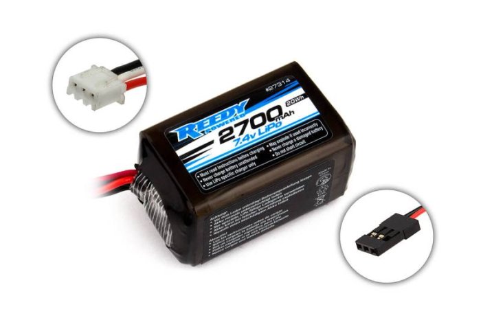 (image for) Reedy Lipo PRO RX 2700MAH 7.4V Hump Battery Pack