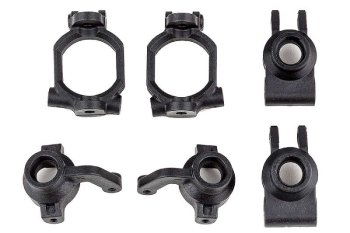 (image for) TEAM ASSOCIATED RIVAL MT10 CASTER AND STEERING BLOCK SET