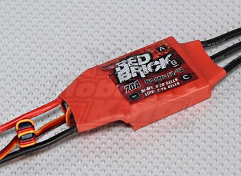 (image for) HobbyKing Red Brick 70A ESC