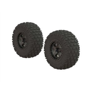 (image for) Dboots 'Fortress SC' Tire Set Glued Gun Metal (2)