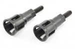 (image for) FTX COMET REAR WHEEL AXLES BRUSHED (PR)