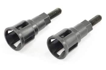 (image for) FTX COMET REAR WHEEL AXLES BRUSHED (PR)