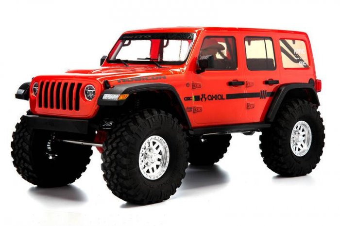 (image for) AXIAL SCX10 III Jeep JLU Wrangler with Portals RTR, Orange