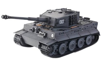 (image for) TAIGEN 1:24 TIGER 1 IR BATTLE RC TANK LATE VERSION - GREY