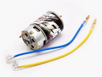 (image for) HOBAO 27T WATER RESISTANT 550 BRUSHED MOTOR W/ L-TYPE CABLE