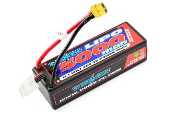 (image for) VOLTZ 5000MAH HARD CASE 11.1V 50C LIPO STICK PACK XT60