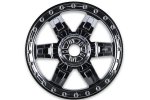(image for) Proline Desperado 3.8" (Traxxas Style Bead) Black Chrome 17mm Wh
