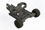 (image for) ARRMA WHEELIE BAR SET NERO