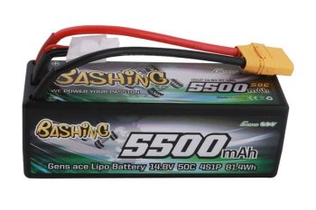 (image for) Gens ace bashing series 5500mAh 14.8V 50C 4S1P HardCase 14#
