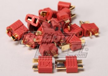 (image for) Nylon T-Connectors 1 Pair (Male/Female)