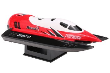 (image for) VOLANTEX CLAYMORE MINI RACING RC BOAT RTR- RED/BLACK