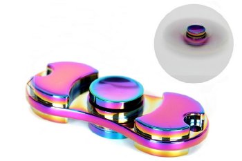 (image for) Colorful EDC Hand Spinner Finger Spinner Fidget Gadget Focus Red