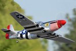 (image for) FMS Airplane - WWII P-51D Mustang V2 Electric ARF Aircraft (Retr