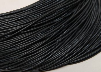 (image for) Turnigy Pure Silicone Wire 24AWG (1mtr) Black