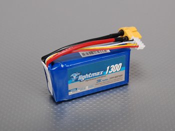 (image for) ZIPPY Flightmax 1300mAh 3S1P 20C
