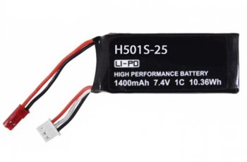 (image for) 7.4V 1400mAh Lipo Battery For Hubsan H501S H502S H906A H901A Tra