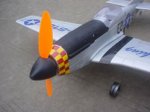 (image for) P51-D Warbird 4CH Electric Radio Controlled Airplane (RC)