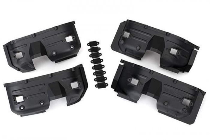 (image for) Fenders, inner, front & rear (2 each)/ rock light covers (8)