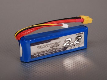 (image for) Turnigy 2200mAh 2S 30C Lipo Pack