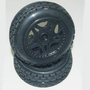 (image for) FTX Sidewinder Wheels Complete Mounted Front