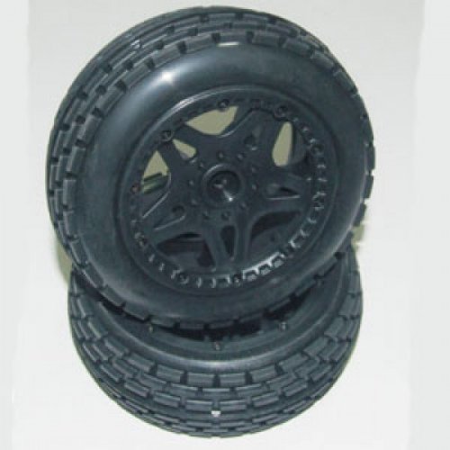 (image for) FTX Sidewinder Wheels Complete Mounted Front