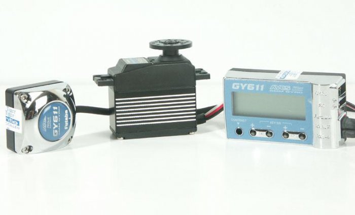 (image for) ΓΥΡΟΣΚΟΠΙΑ, GYRO GY611 + Servo 9256