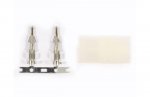 (image for) TAMIYA FEMALE BLOCK & MALE CONNECTOR CRIMPS