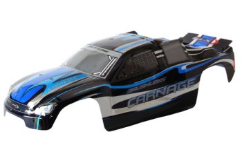 (image for) FTX CARNAGE ST PRINTED BODY - BLACK (BRUSHLESS)