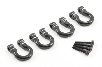(image for) FASTRAX TRX-4 ALUMINIUM SHACKLES (4)