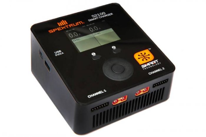 (image for) Spektrum Smart S2100 AC Charger 2x100W EU Plug