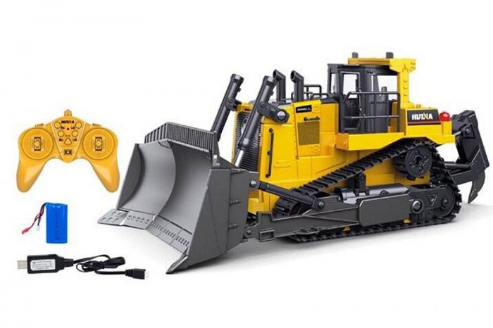 (image for) Τηλεκατευθυνόμενη Μπουλντόζα 1/16 RC Bulldozer W/Die Cast Grab