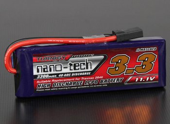 (image for) Turnigy nano-tech 3300mah 3S 40~80C Lipo Battery Pack