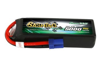 (image for) Gens ace 5000mAh 14.8V 4S1P 60C Lipo Battery Pack with EC5 Plug