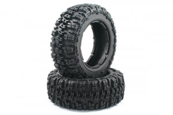 (image for) Fastrax Baja Block Front Tyres for the Hpi Baja 5T (2)