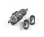 FASTRAX GREY FUEL FILTER W/MOUNT & FUEL TUBE CLIPS (image for) FASTRAX GREY FUEL FILTER W/MOUNT & FUEL TUBE CLIPS