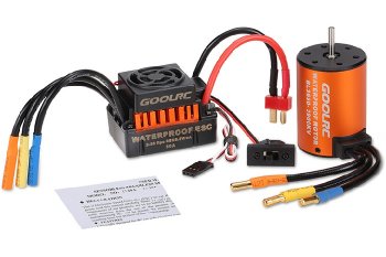 (image for) GoolRC Waterproof 3650 3900KV Brushless Motor with 60A ESC Combo
