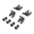 FTX IBEX SHOCK TOP MOUNT & WHEEL HUB CARRIERS (image for) FTX IBEX SHOCK TOP MOUNT & WHEEL HUB CARRIERS