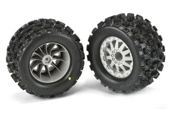 (image for) Badlands MX28 2.8 (Traxxas Style Bead) All Terrain Tires Mounted