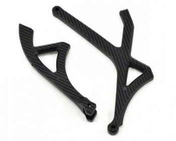 (image for) HYPER SS/CAGE FRONT/REAR CHASSIS STIFFENER SET