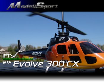 (image for) IFT EVOLVE 300CX (C.A.T) RTF HELICOPTER (EU)