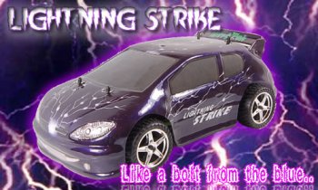 (image for) Nitrotek Lightning Strike PRO - 1/10th Scale Nitro RC Rally Car