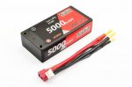 (image for) CENTRO 5000MAH 2S 7.4V 100C HARDCASE SHORTY LIPO BATTERY