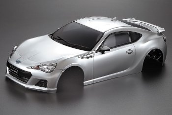 (image for) KILLERBODY SUBARU BRZ 190MM FINISHED BODY SILVER