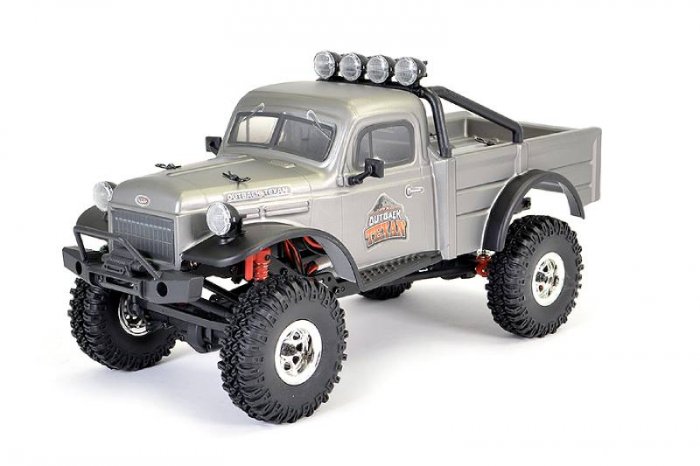 (image for) FTX OUTBACK MINI X TEXAN 1:18 TRAIL READY-TO-RUN GREY