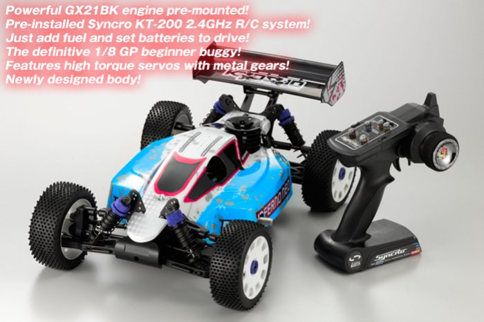 (image for) Inferno NEO 2.4GHz/T2 (Blue) RTR - KYOSHO RC Buggy