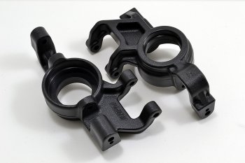 (image for) RPM TRAXXAS X-MAXX OVERSIZED FRONT AXLE CARRIERS BLACK