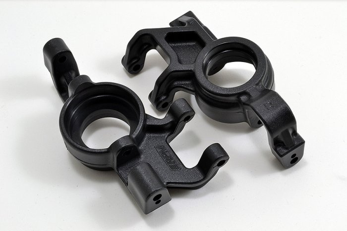 (image for) RPM TRAXXAS X-MAXX OVERSIZED FRONT AXLE CARRIERS BLACK